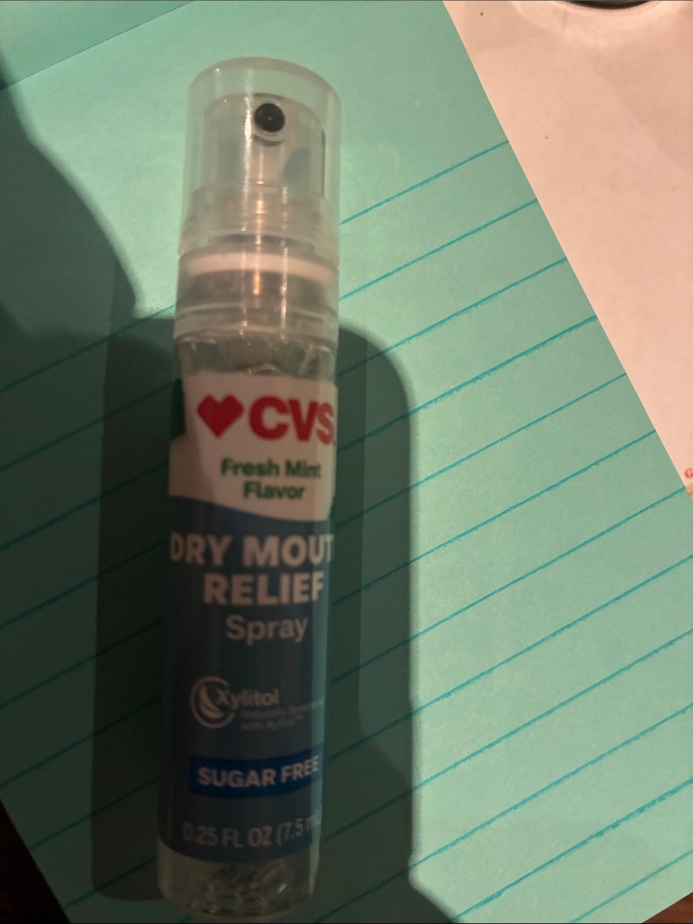 Dry Mouth Relief Spray Bottle